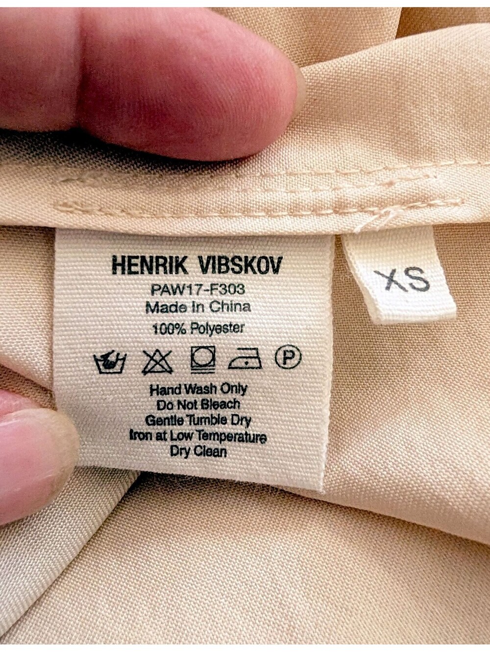 Ethereal Designer Moment - **RARE COLORWAY** Henrik Vibskov Vibs Blush Dress XS - Picture 7 of 9